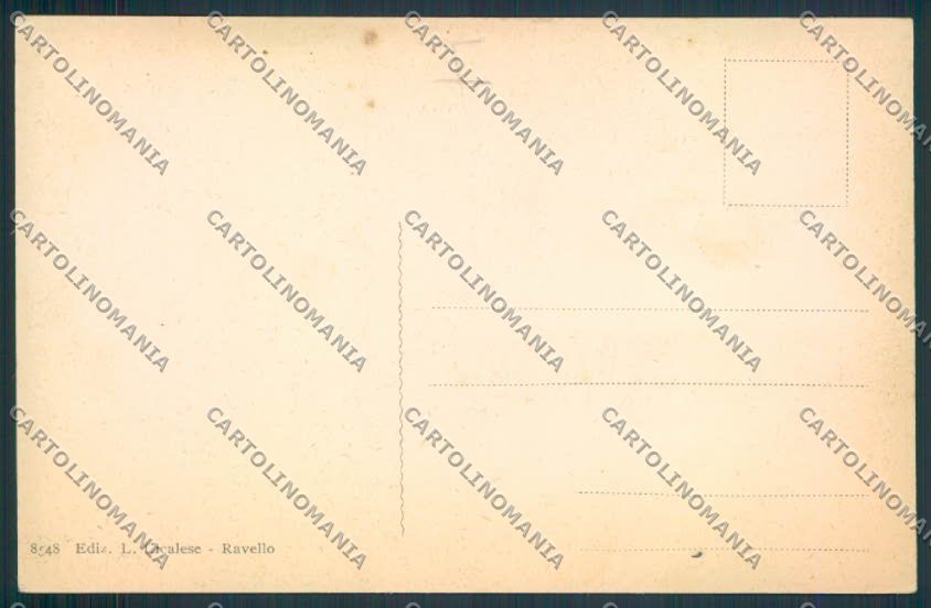 Salerno Ravello cartolina MV8984 – retro