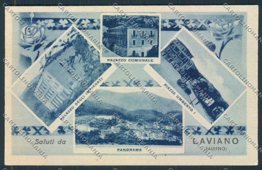 Salerno Laviano Saluti da cartolina MV8991 – fronte
