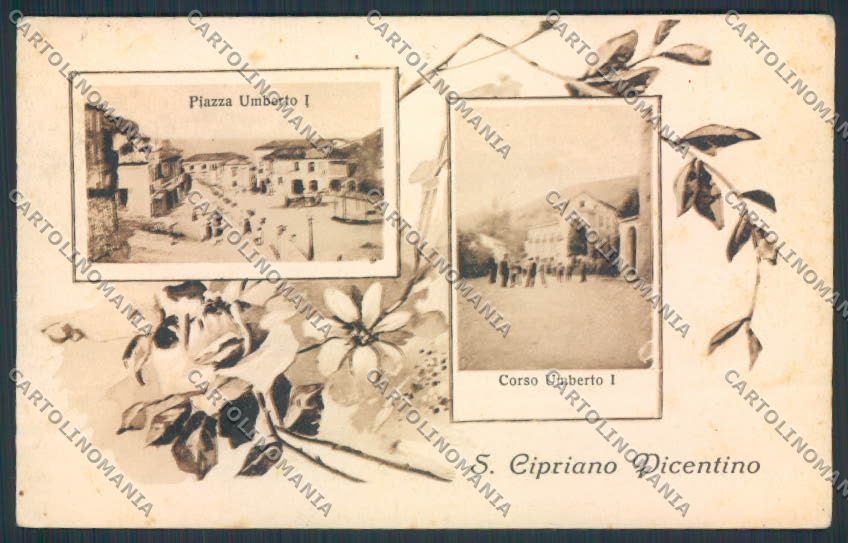 Salerno San Cipriano Picentino Saluti da cartolina MV8999 – fronte