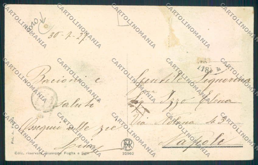 Salerno Montecorvino Rovella FORO cartolina MV9009 – retro