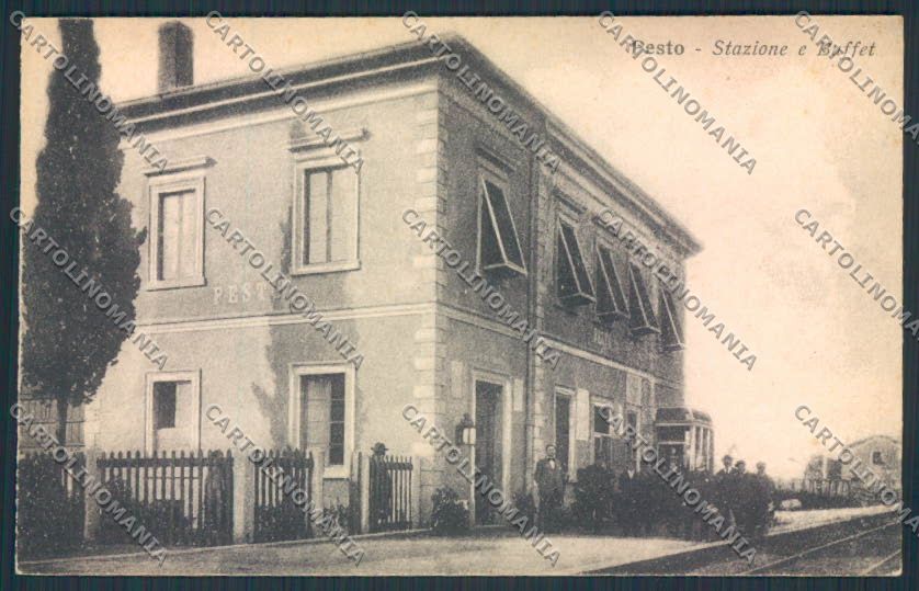 Salerno Pesto Stazione cartolina MV9010 – fronte