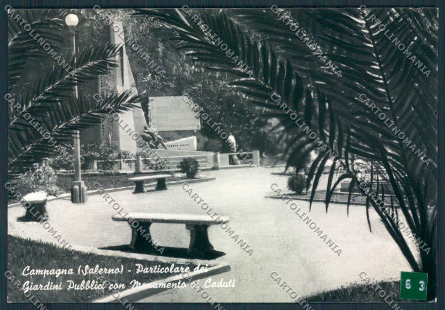 Salerno Campagna ADESIVO FG foto cartolina MV9028 – fronte