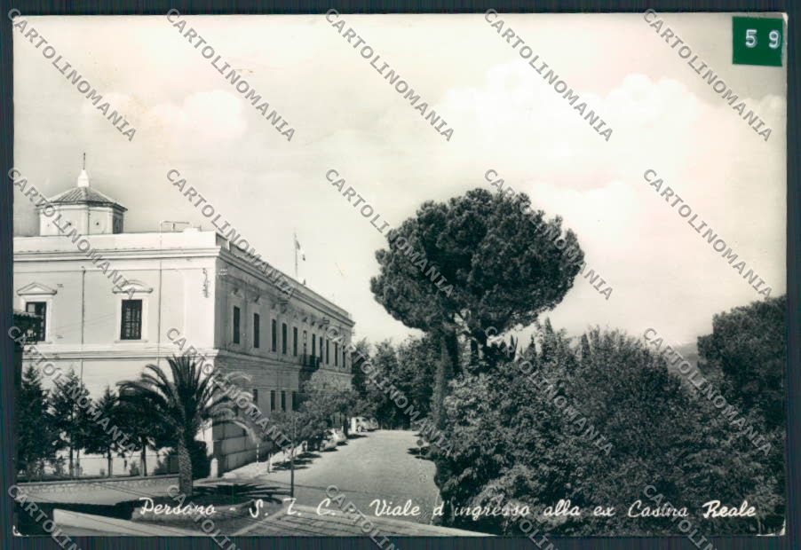 Salerno Persano ADESIVO FG foto cartolina MV9030 – fronte