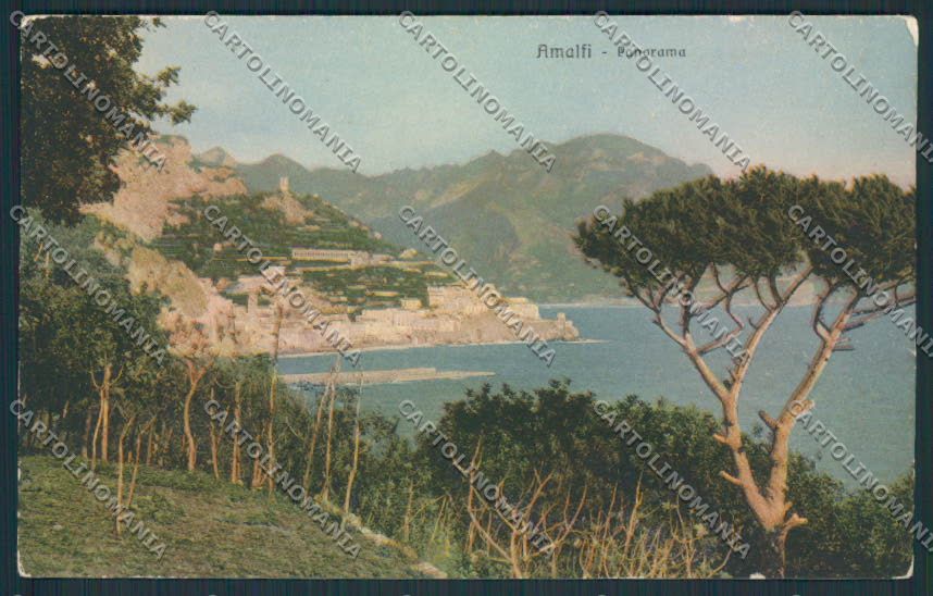 Salerno Amalfi cartolina MV9056 – fronte