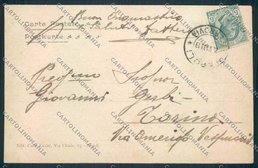 Salerno Amalfi cartolina MV9060 – retro