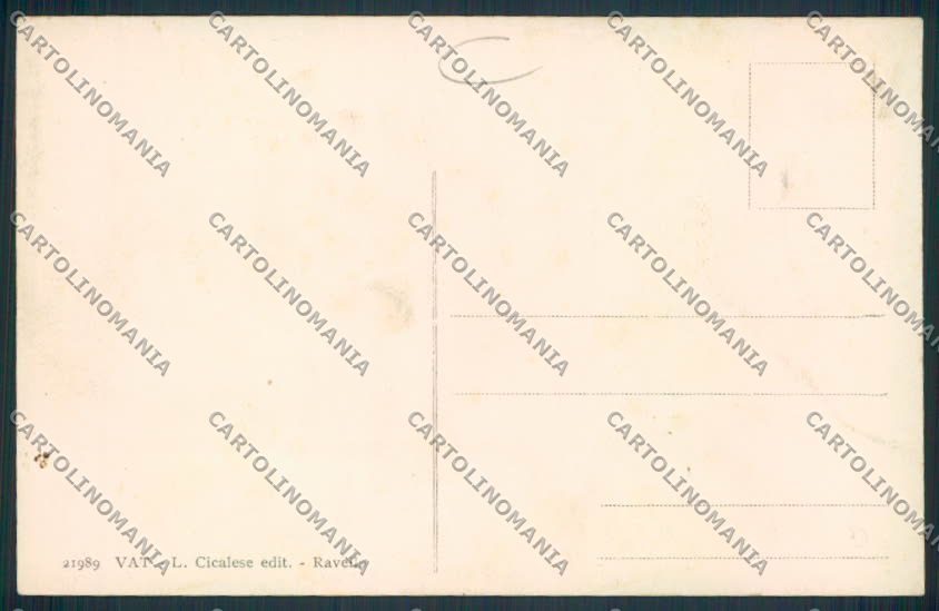 Salerno Amalfi cartolina MV9069 – retro