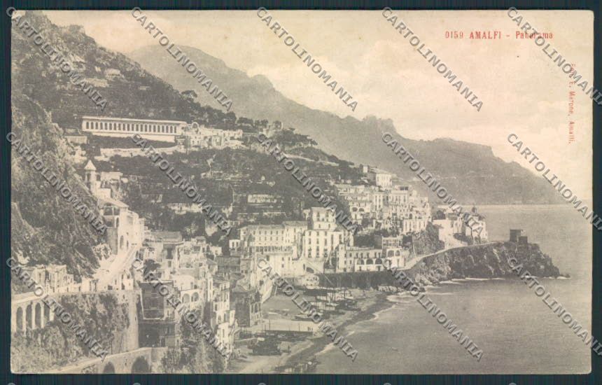 Salerno Amalfi SCOLLATA cartolina MV9070 – fronte