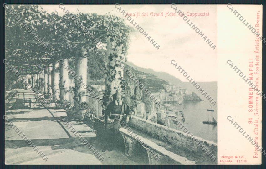 Salerno Amalfi cartolina MV9071 – fronte