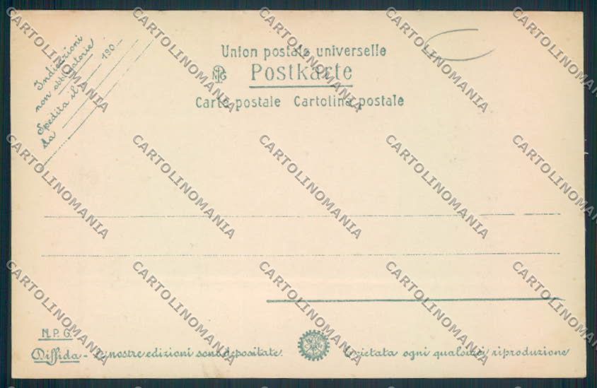Salerno Amalfi NPG foto cartolina MV9075 – retro