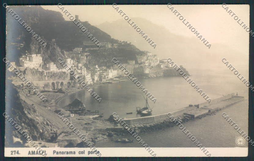 Salerno Amalfi NPG foto cartolina MV9078 – fronte