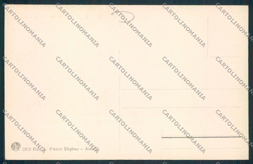 Salerno Amalfi cartolina MV9082 – retro