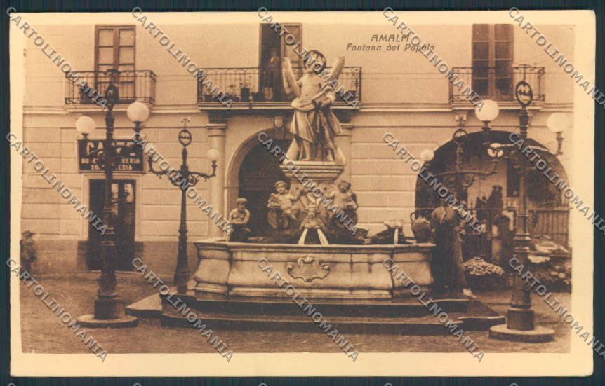 Salerno Amalfi cartolina MV9087 – fronte