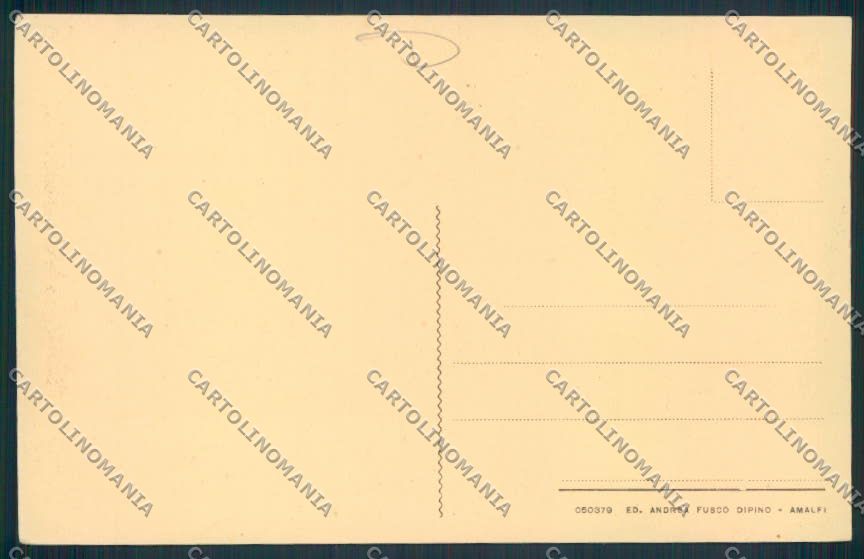 Salerno Amalfi cartolina MV9087 – retro
