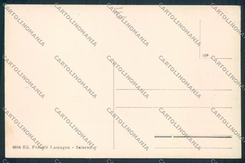 Salerno Amalfi cartolina MV9090 – retro