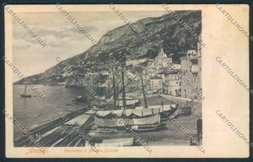 Salerno Amalfi cartolina MV9092 – fronte
