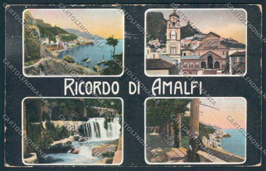 Salerno Amalfi cartolina MV9096 – fronte