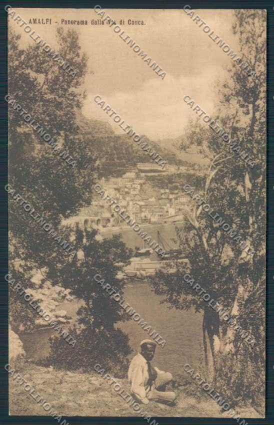 Salerno Amalfi cartolina MV9098 – fronte