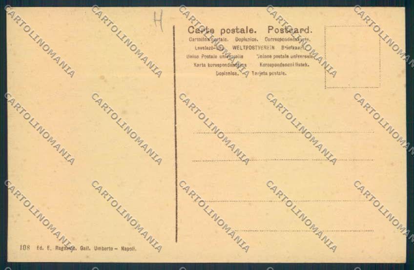 Salerno Amalfi cartolina MV9098 – retro