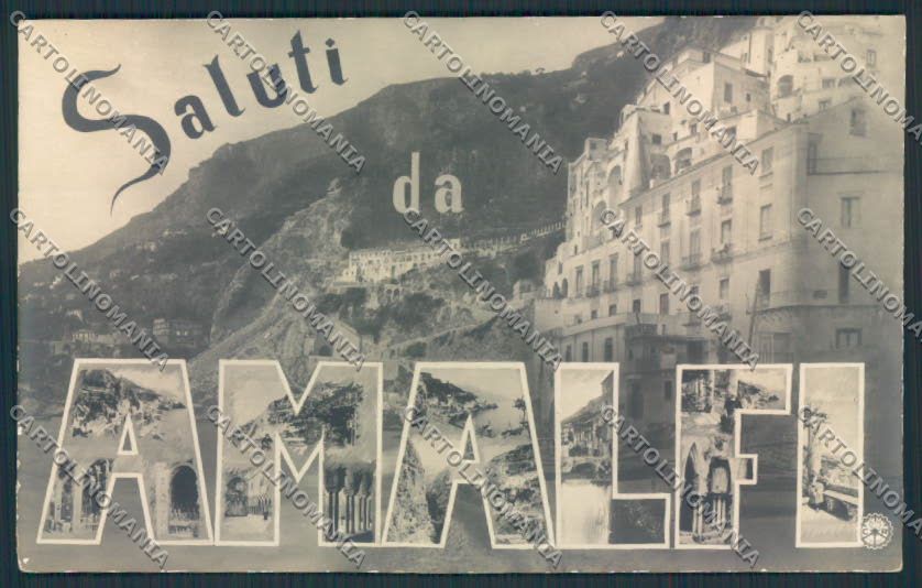 Salerno Amalfi NPG foto cartolina MV9100 – fronte