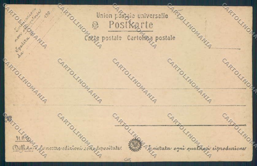 Salerno Amalfi NPG foto cartolina MV9100 – retro