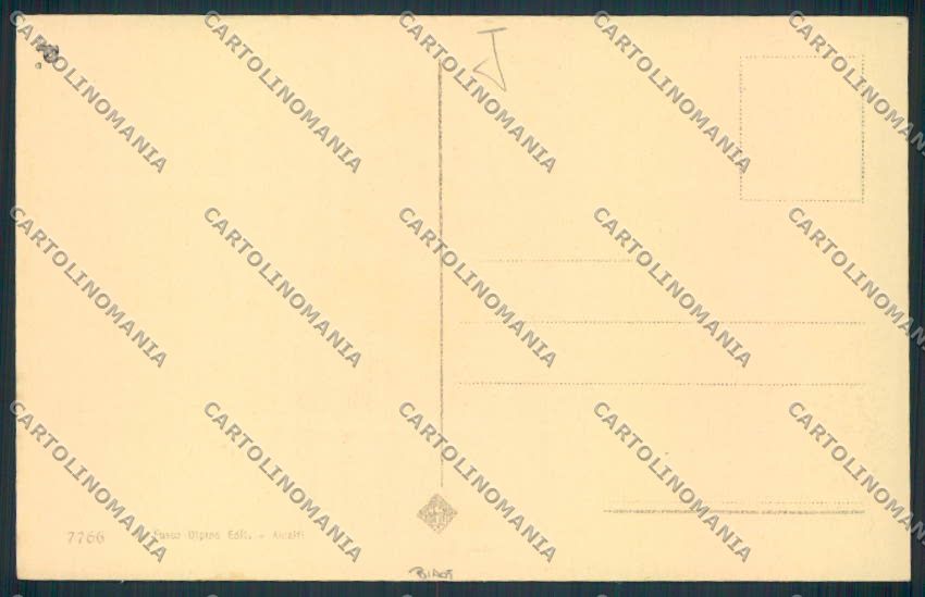 Salerno Amalfi cartolina MV9104 – retro