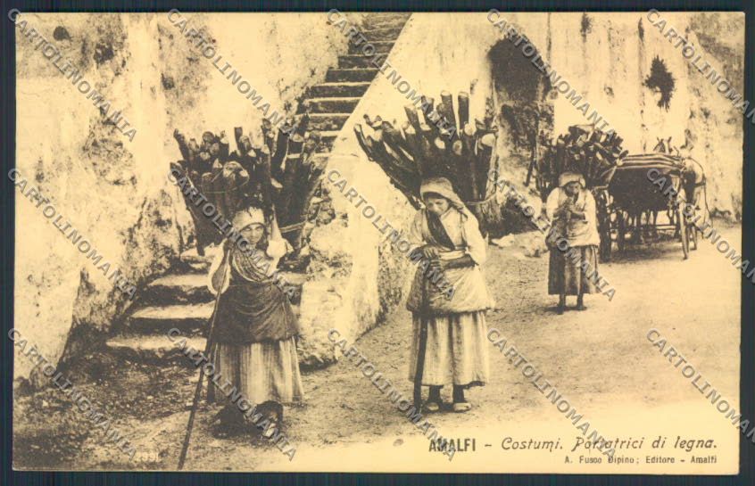 Salerno Amalfi cartolina MV9106 – fronte