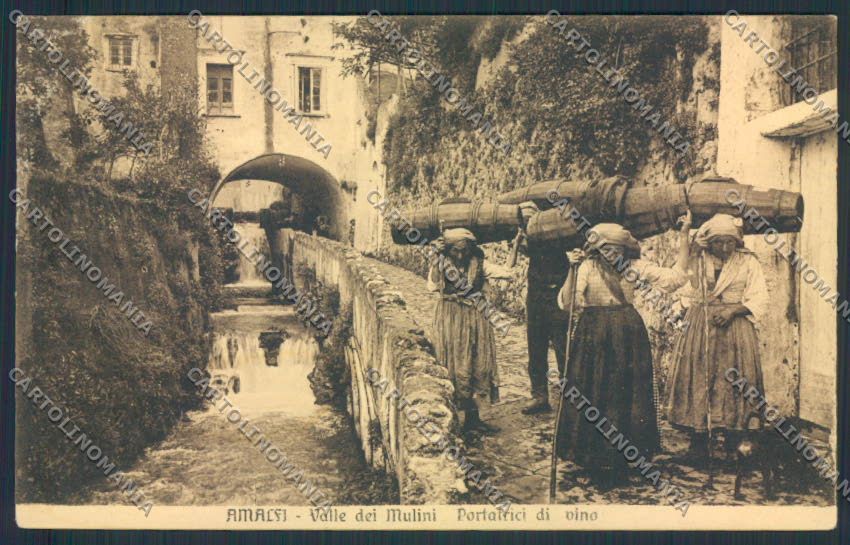 Salerno Amalfi cartolina MV9108 – fronte