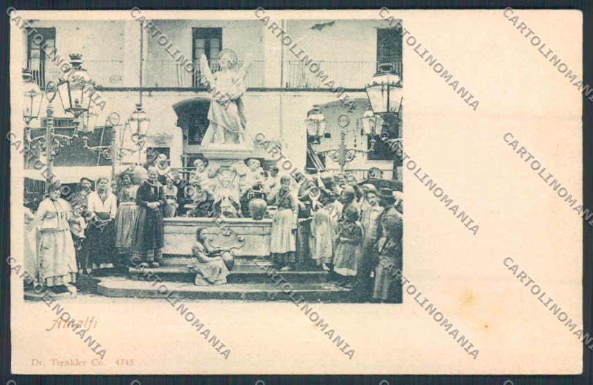 Salerno Amalfi cartolina MV9109 – fronte