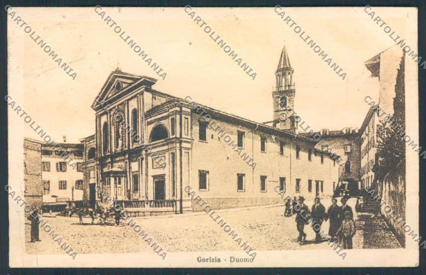 Gorizia città PIEGHE STRAPPINO cartolina MV9148 – fronte