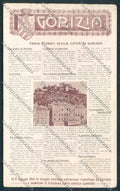 Gorizia città PIEGHINE cartolina MV9156 – fronte