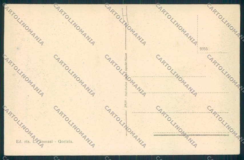 Gorizia città Casa Fascio cartolina MV9158 – retro