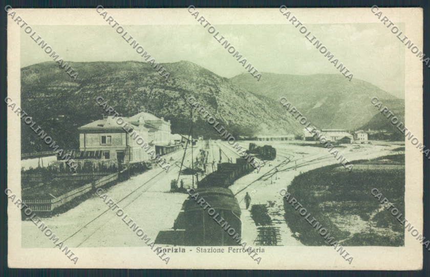 Gorizia città Stazione Treno cartolina MV9172 – fronte