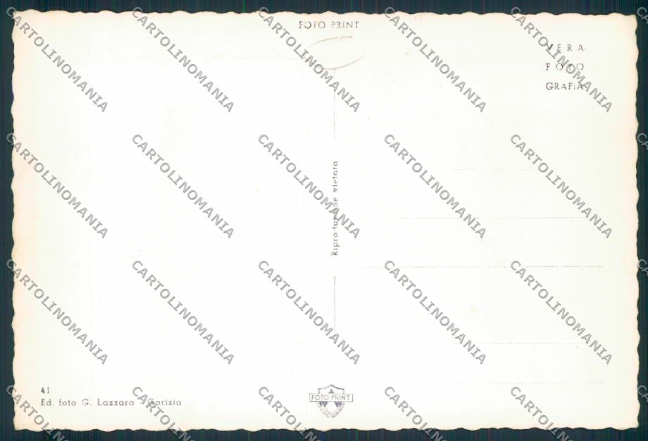 Gorizia città INPS foto FG cartolina MV9179 – retro