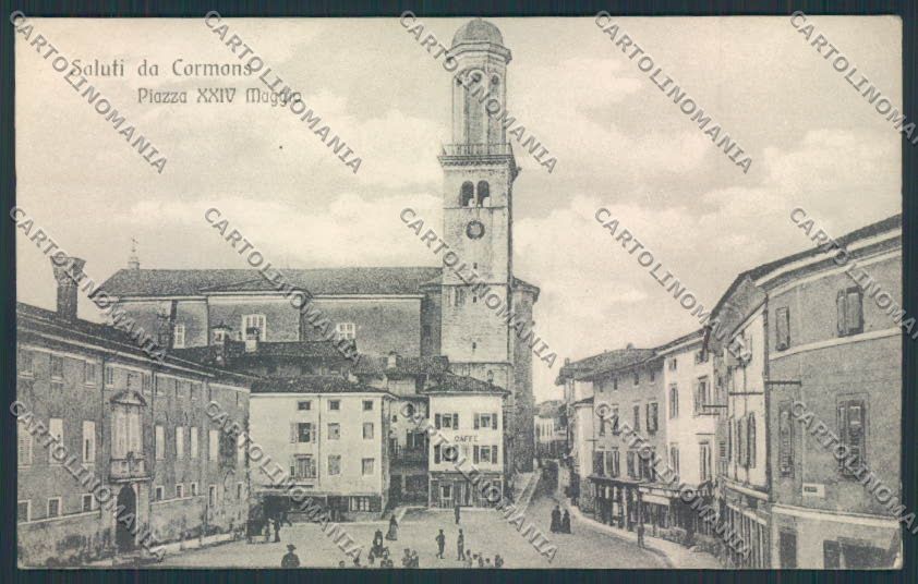 Gorizia Cormons cartolina MV9184 – fronte