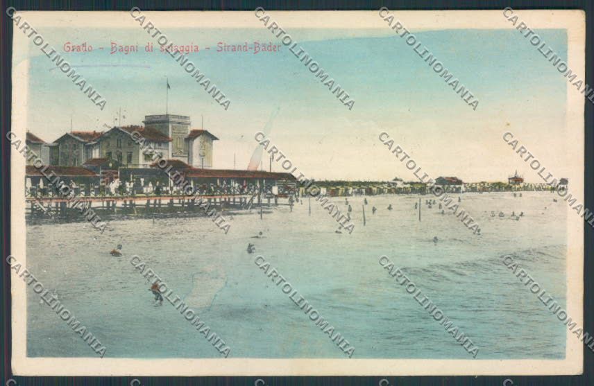 Gorizia Grado cartolina MV9191 – fronte