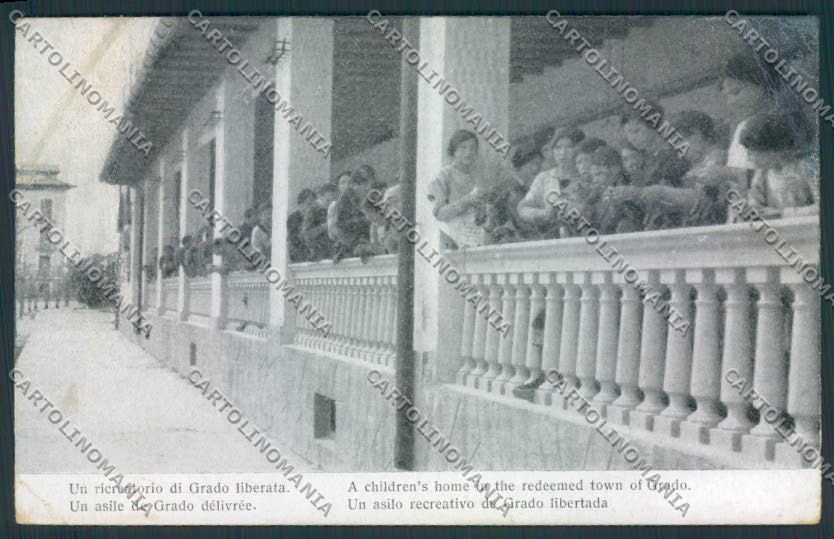 Gorizia Grado ABRASA cartolina MV9234 – fronte
