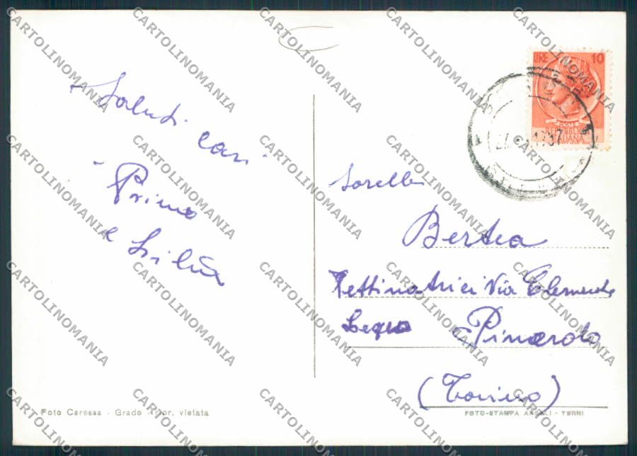 Gorizia Grado foto FG cartolina MV9242 – retro