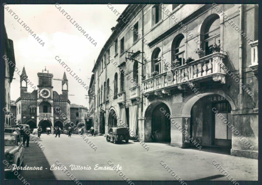 Pordenone Città foto FG cartolina MV9275 – fronte