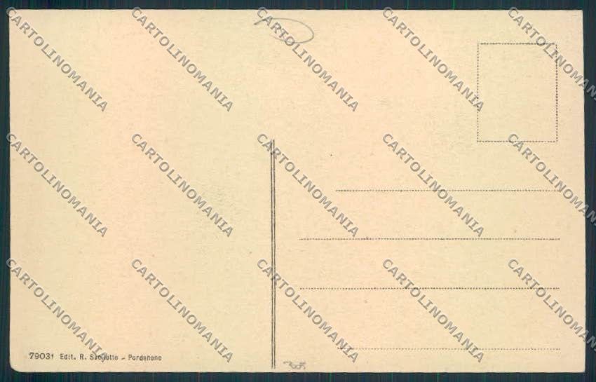 Pordenone Maniago cartolina MV9279 – retro