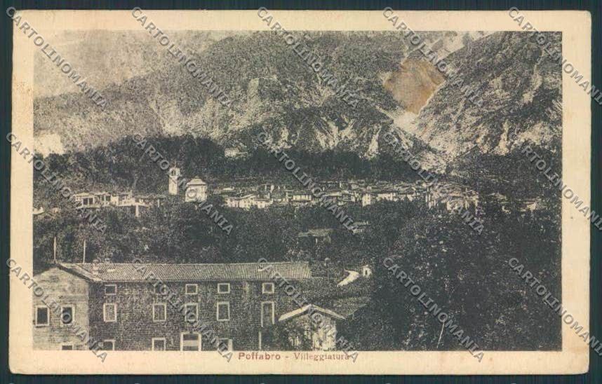 Pordenone Poffabro MACCHIA ABRASA cartolina MV9280 – fronte