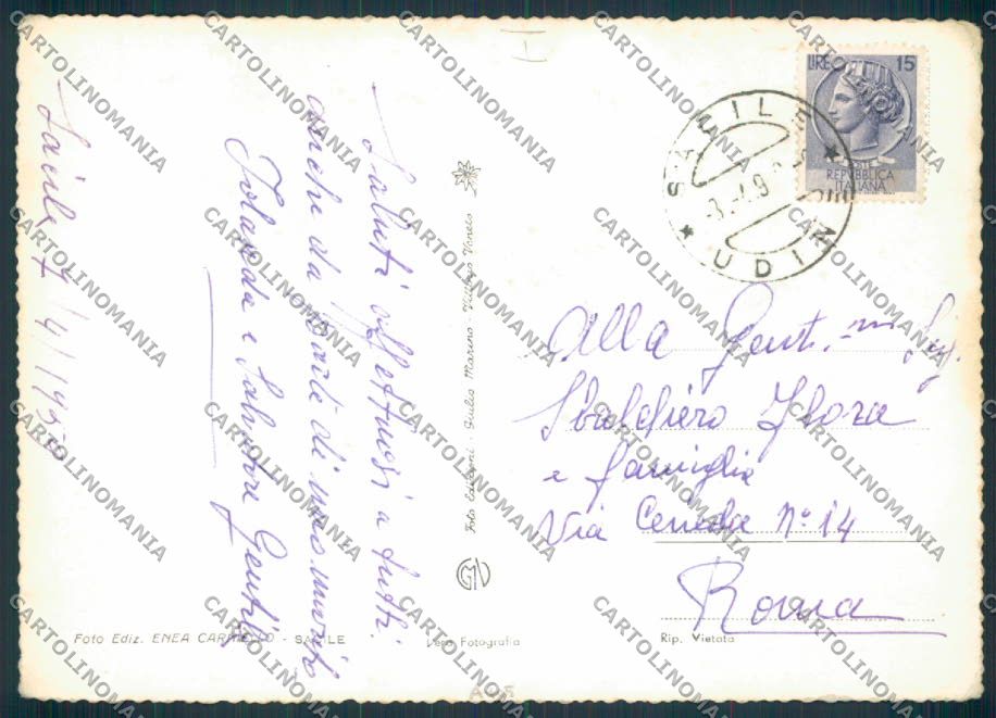 Pordenone Sacile Sagra foto FG cartolina MV9324 – retro