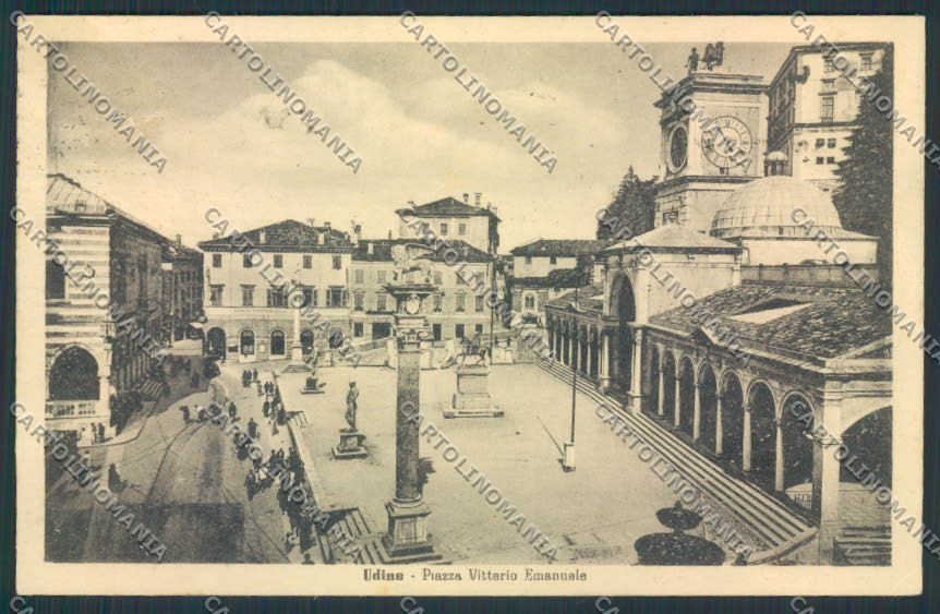 Udine Città PIEGHINA cartolina MV9330 – fronte