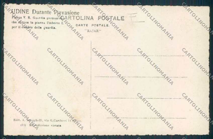 Udine Città foto cartolina MV9344 – retro