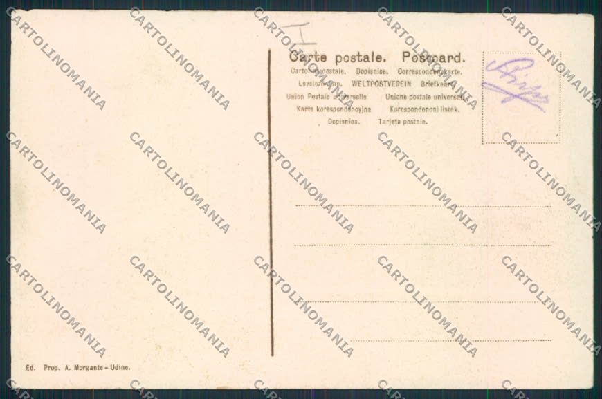 Udine Città cartolina MV9389 – retro