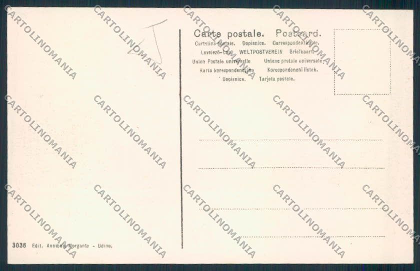 Udine Città Cavalleggeri Vicenza cartolina MV9404 – retro