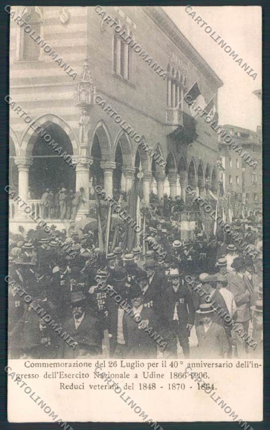 Udine Città PIEGHINA cartolina MV9434 – fronte