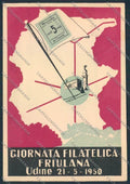 Udine Città Filatelia PIEGHINA FG cartolina MV9445 – fronte