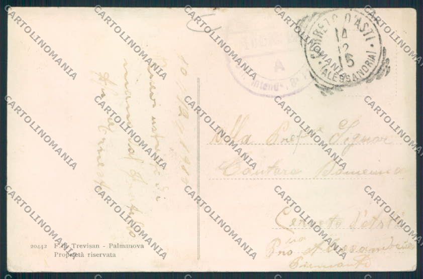 Udine Palmanova cartolina MV9475 – retro