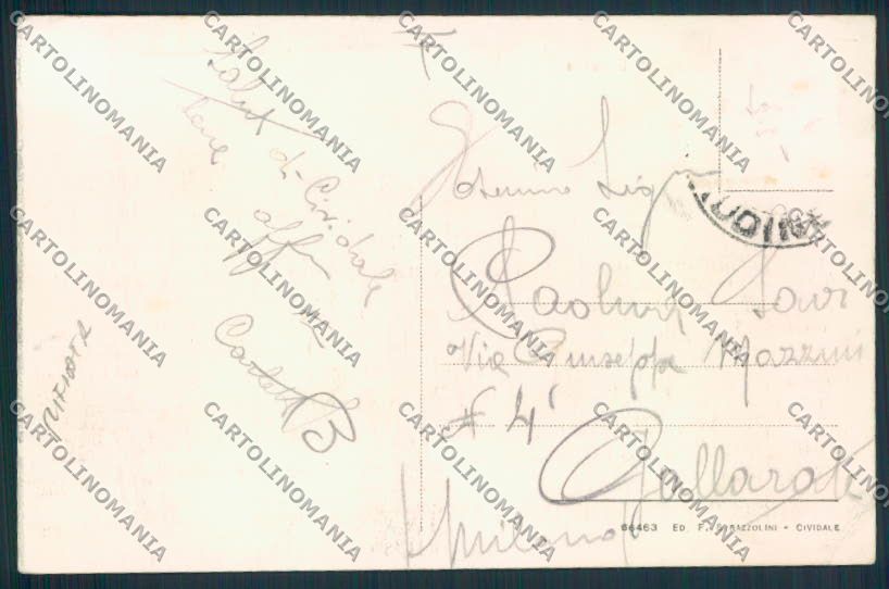 Udine Cividale RIFILATA cartolina MV9487 – retro