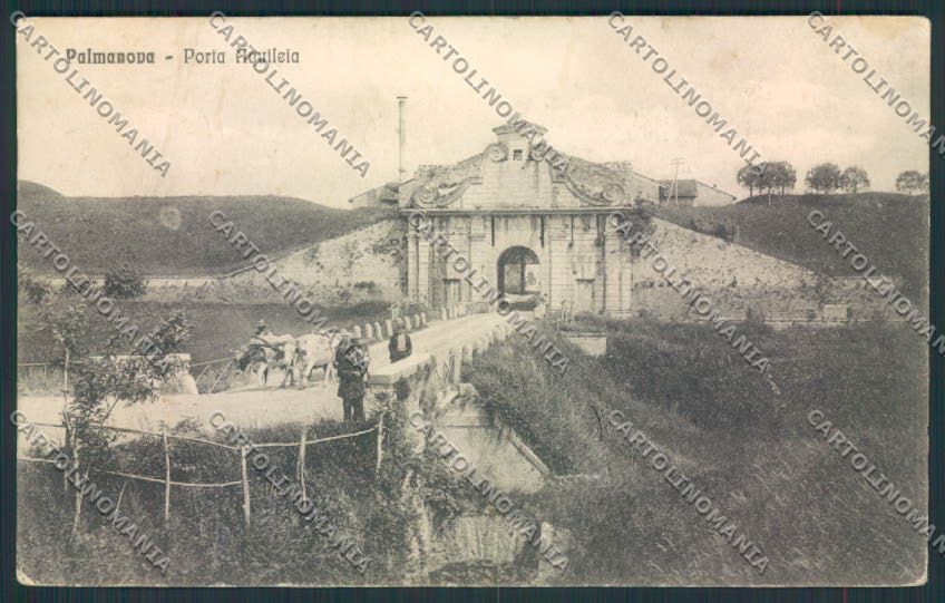 Udine Palmanova cartolina MV9535 – fronte
